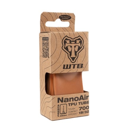 WTB NanoAir TPU Tube with 65 mm Presta Valve - 700c x 18-32 0