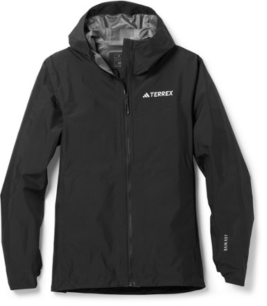 Adidas packable rain jacket online