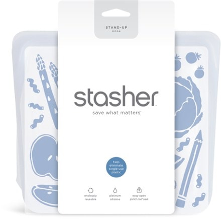 Stasher Mega Stand-Up Stasher Bag - 104 fl. oz. 0