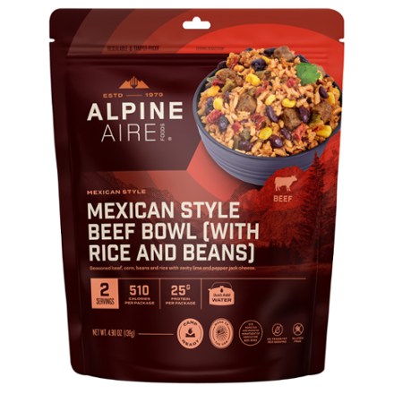 AlpineAire Foods Mexican-Style Beef Bowl - 2 Servings 0