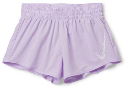 Nike One Swoosh HBR Mid-Rise Brief-Lined Shorts - Women's 0