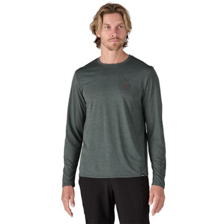 Patagonia Capilene Cool Daily Graphic Long-Sleeve Shirt - Men's 1