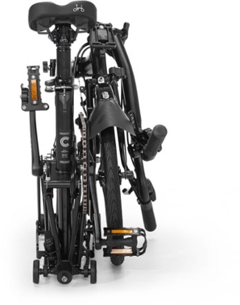 Brompton C Line Explore Folding Bike with Rack - Mid 8