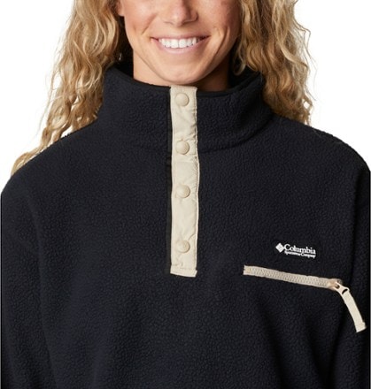 Columbia Helvetia Cropped Half-Snap Fleece Pullover - Women's 3