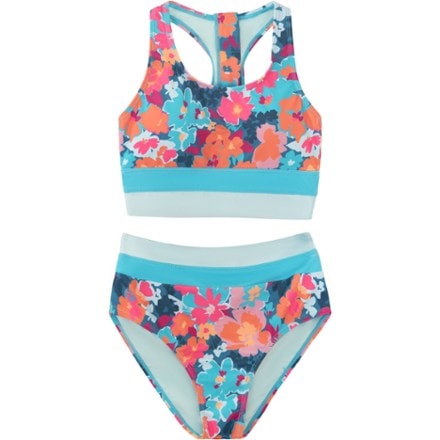 Nani Mini Cut Back Crop Swimsuit Set - Girls' 0