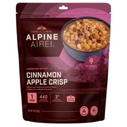 AlpineAire Foods Cinnamon Apple Crisp - 1 Serving 0