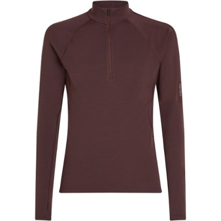 Icebreaker 300 MerinoFine Polar Long-Sleeve Half-Zip Thermal Base Layer Top - Men's 0