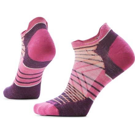 Smartwool Run Zero Cushion Stripe Low Ankle Socks - Women's 0