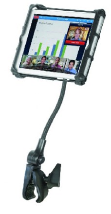 tablet holder for indoor cycling