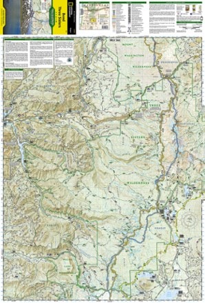 National Geographic Bend / Three Sisters Topographic Map 1