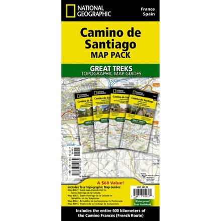 National Geographic Camino de Santiago Map Pack 0