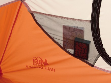 REI Co-op Half Dome 2 Tent with Footprint Interior pocket