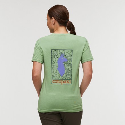 Cotopaxi Llama Map Organic T-Shirt - Women's 2