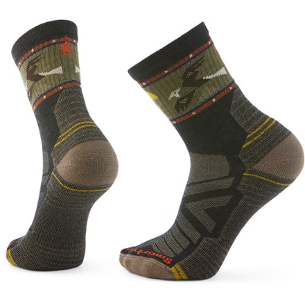 Smartwool Hike Light Cushion Soaring Mid Crew Socks 0