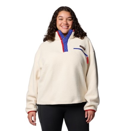 Columbia Helvetia II Cropped Half-Snap Fleece Pullover - Women's 1