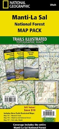 National Geographic Manti-La Sal National Forest Map Pack 0