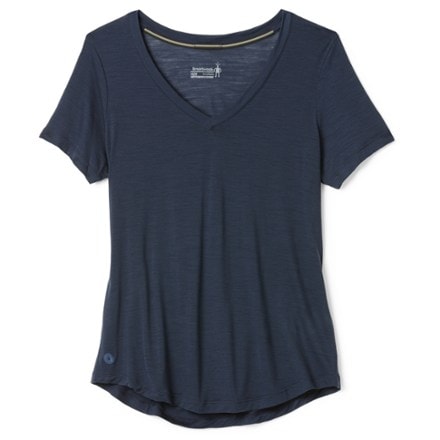 Smartwool Active Ultralite V-Neck T-Shirt - Women's 0