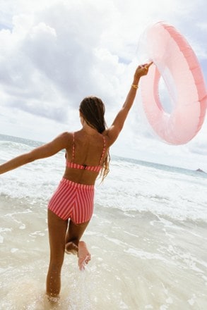 SEPTEMBER Josie Boyshort Bikini Swimsuit Bottoms - Women's 7