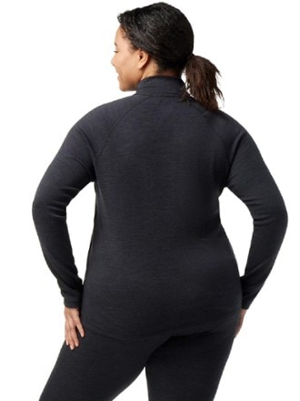 Smartwool Classic Thermal Merino Quarter-Zip Base Layer Top - Women's Plus Sizes 2