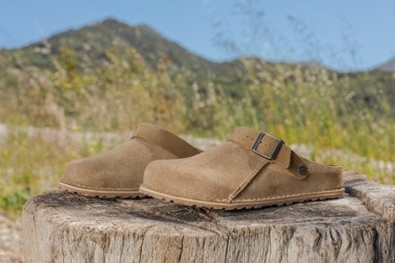 Birkenstock Lutry Suede Clogs - Women's 2