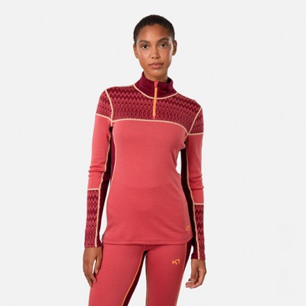 Kari Traa Sara Half-Zip Base Layer Top - Women's 1
