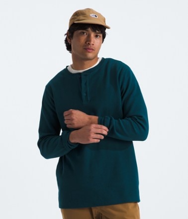 The North Face Waffle Long-Sleeve Henley Shirt - Men's 1