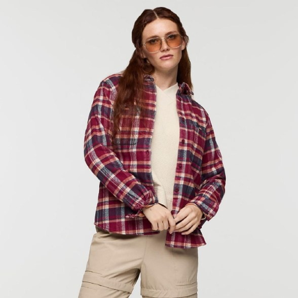 On Body Image of color Jam/Iceberg Plaid