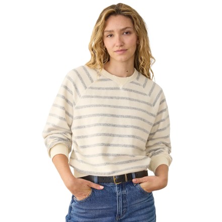 Marine Layer Cloud 9 Fleece Reversible Crewneck Sweatshirt - Women's 4