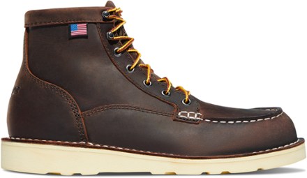 danner men's bull run moc toe work boot