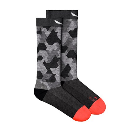 Salewa Pedroc Camo Merino Crew Socks - Women's 0