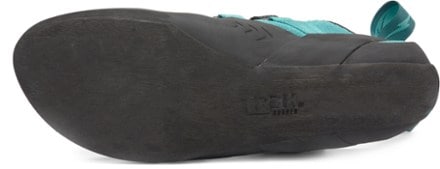 evolv Kira Climbing Shoes - Women's Sole view (Teal)