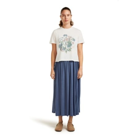 Icebreaker Merino 150 Tech Lite NZ Flora Crop T-Shirt - Women's 3