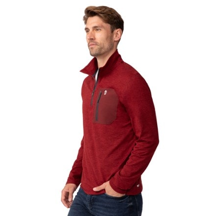 Free Country Sueded Quarter-Zip Pullover - Men's 2