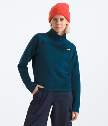 The North Face Dotknit Thermal Quarter-Zip Pullover - Women's 1