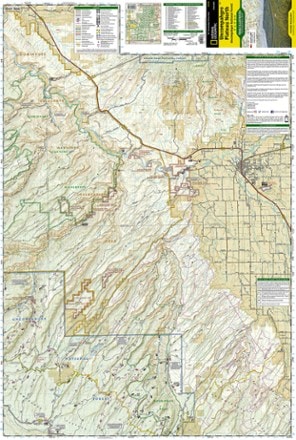 National Geographic Uncompahgre Plateau North: Uncompahgre National Forest Topographic Map 1