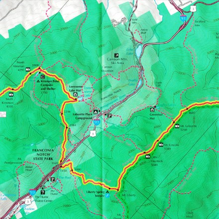 Appalachian Trail Conservancy New Hampshire-Vermont Guidebook and Maps Set 2