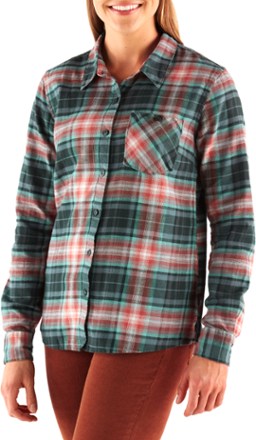 patagonia women's heywood flannel shirt