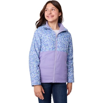 Free Country Systems 3-in-1 Jacket with Brick Fleece - Girls' 0
