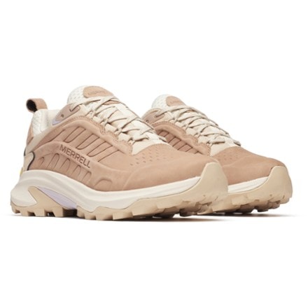 Merrell Moab Speed 2 Leather Waterproof Hiking Shoes - Women's 2