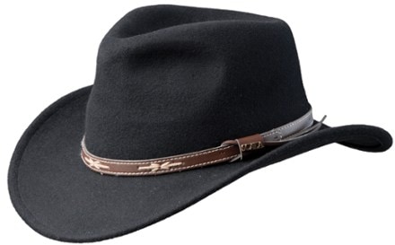 Scala Phoenix Wool Felt Outback Hat - Men's 0