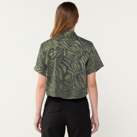 Roark Bless Up Cropped Button-Up Shirt - Women's 2