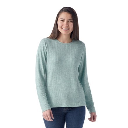 Smartwool Thermal Merino Rib Crew Shirt - Women's 1