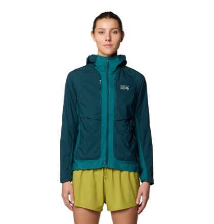 Mountain Hardwear Kor AirShell Hybrid Hooded Jacket - Women's 1