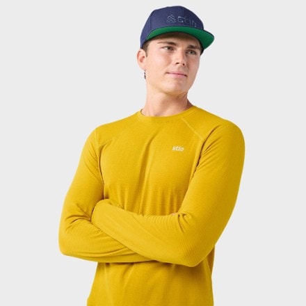 Stio Trax Power Grid Crew Shirt - Men's 2