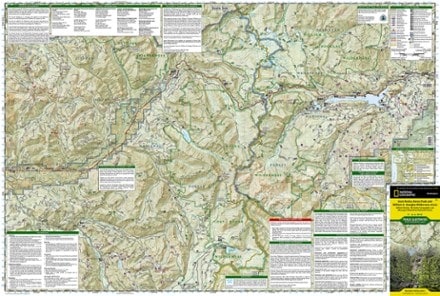 National Geographic Goat Rocks, Norse Peak and William O. Douglas Wilderness Areas Topographic Map 2