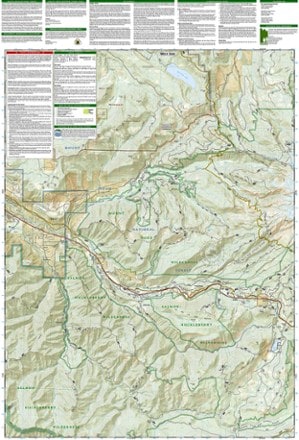 National Geographic Mount Hood Wilderness Topographic Map 2