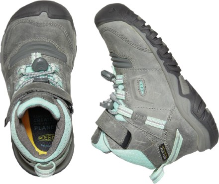 KEEN Ridge Flex Waterproof Hiking Boots - Little Kids' 4