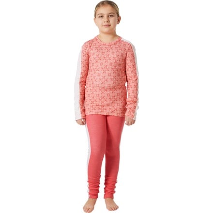 Helly Hansen Graphic Lifa Merino Base Layer Set - Kids' 1