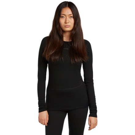 Icebreaker 200 ZoneKnit Long-Sleeve Crewe Base Layer Top - Women's 1