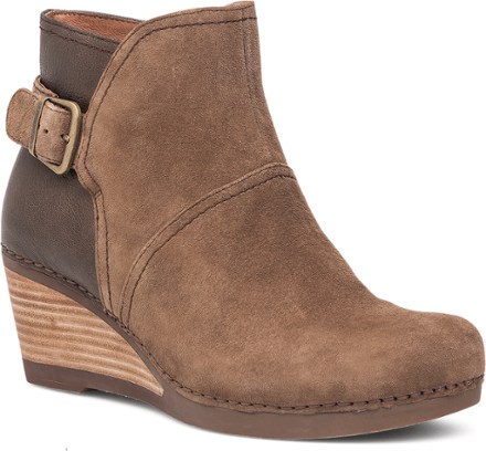 dansko shirley wedge bootie